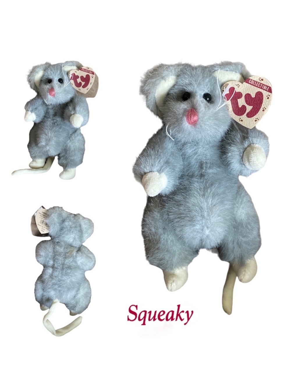 Squeaky The Mouse Ty Attic Treasures
